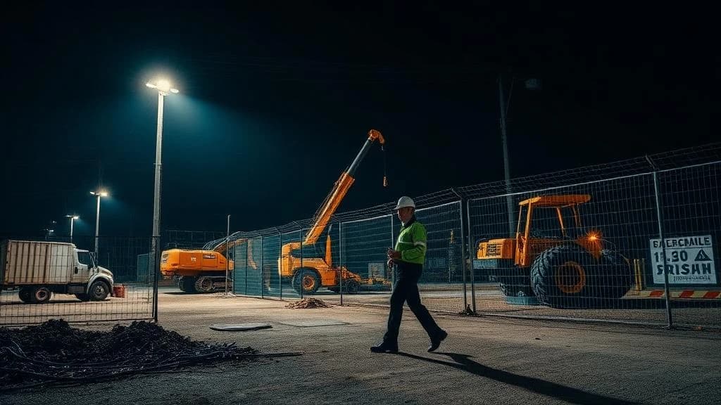 Why Construction Sites Need 24/7 Security in Ontario